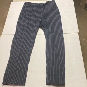 Lauren Ralph Lauren Navy Blue pinstripe Straight leg Dress Pants Womens size 10